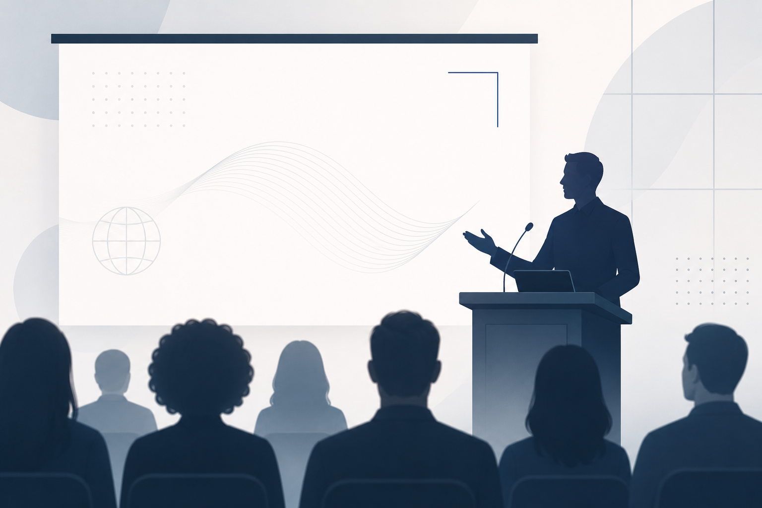 Speaking to an audience
